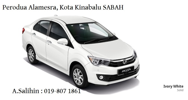 Perodua Sabah – Katalog harga perodua Alamesra Kota 