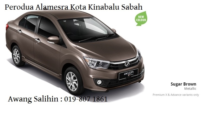 Perodua Sabah – Katalog harga perodua Alamesra Kota 